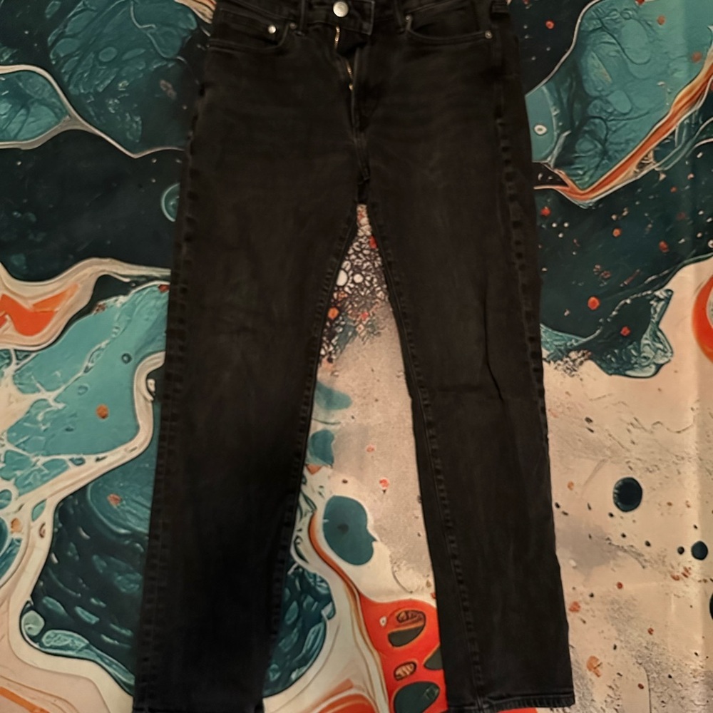 Black H&M Straight Jeans (Slim fit)